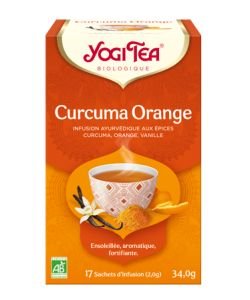 Infusions Curcuma Orange BIO, 17 sachets